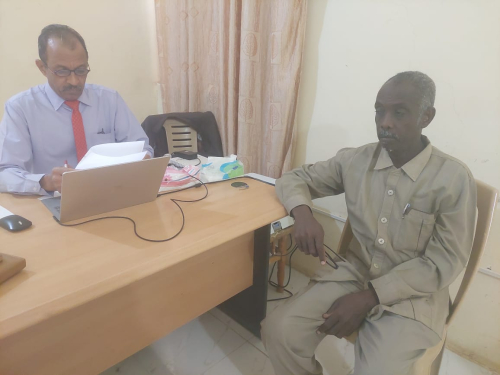 الجهاز المركزي للإحصاء ووزارة المالية يطمئنون على سير تنفيذ العمل ببرنامج دراسة الناتج المحلى الاجمالى بالولايه