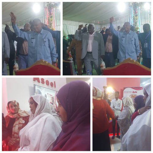 الاستاذه نواره ابو محمد عضو مجلس السيادة الإنتقالى تشرف فعاليات ملتقى صنع فى نهرالنيل وتؤكد بأن نهر النيل تمضى بأهداف التنميه المستدامه وتحقق النموذج من بين ولايات السودان ووالى نهر النيل يعلن تمديد البرنامج حتى الاثنين القادم