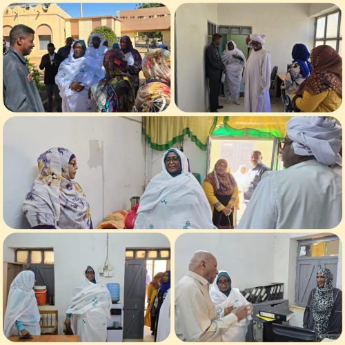 وزير مالية نهر النيل تتفقد سير العمل بالوزارة بالدامر وتوجه باتخاذ عدد من التدابير لتهيئة بيئة العمل