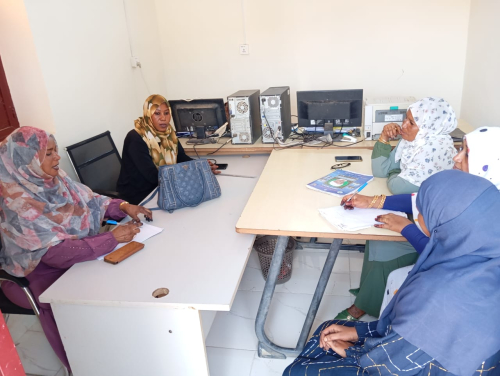 مدير إدارة وحدات تنفيذ الميزانية بوزارة مالية نهر النيل تقوم بزيارات ميدانية على الوحدات بالولاية وتقف على سير الأداء