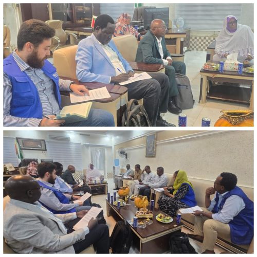 وزيرة مالية نهر النيل تطلع على ترتيبات تنفيذ مشروع تأهيل البنية التحتية للقطاع الاجتماعي بالشراكة مع منظمة الهجرة الدولية وبنك التنمية الأفريقي